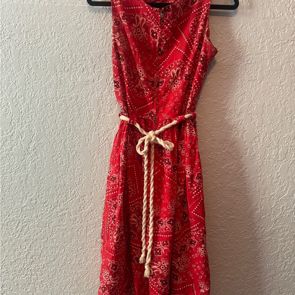 Vintage Paisley Dress